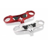 CNC Racing Carbon Fiber Inlay Upper Triple Clamp Kit for Ducati Panigale V4 / S / R / Speciale